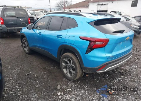 2025 Chevrolet Trax Fwd Lt из США, поврежденный, VIN KL77LHEP6SC069509